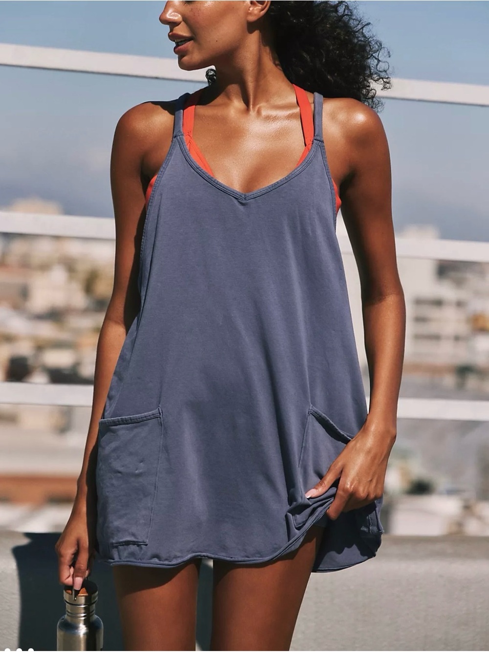 Free People Hot Shot Mini Dress Medium